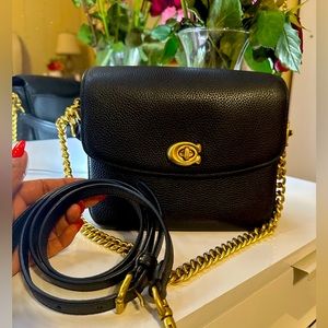 Coach Cassie 19 leather crossbody handbag